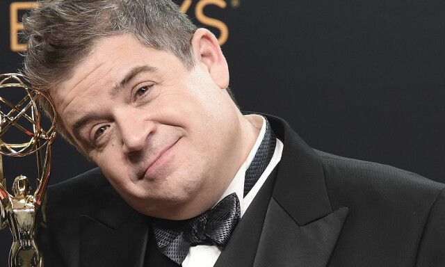 LOS ANGELES, CA - SEPTEMBER 18: Patton Oswalt in the press room at the 68th Emmy Awards at the Microsoft Theater on Sunday, September 18, 2016, in Los Angeles, California. (Photo by Scott Kirkland/PictureGroup) *** Please Use Credit from Credit Field ***